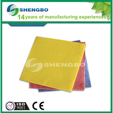 Microfiber lint free lens cleaning cloth 50*42cm ORANGE/GREEN